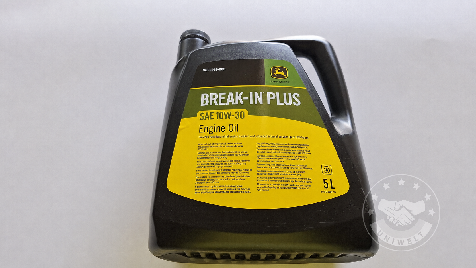 John Deere Break-In Plus 5L - VC22939-005